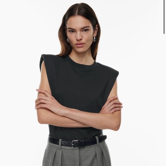 Babaton Shoulder Pad Tank - Picture 1 of 3